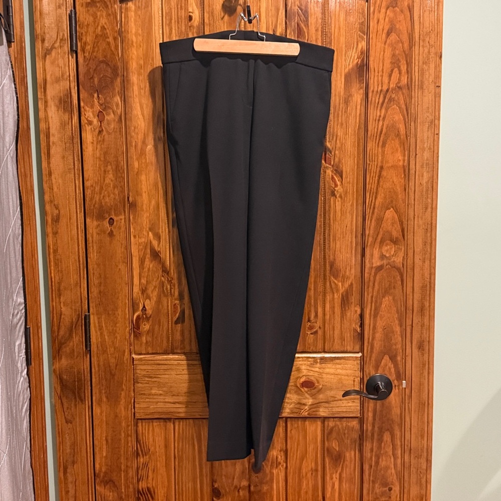 J. Crew Edie Black Trousers